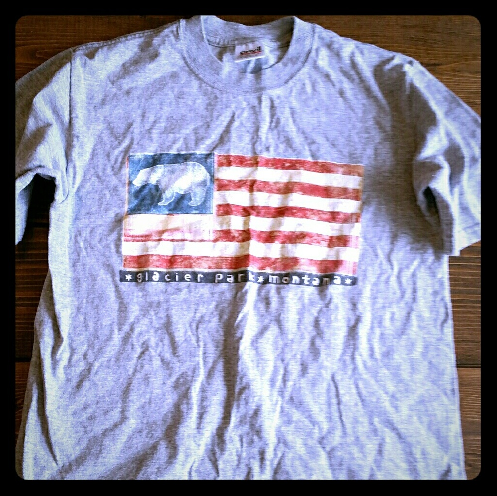 Glacier Park Montana tshirt S
